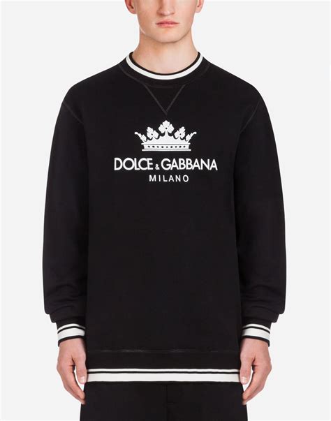 dolce gabbana sweatshirt|dolce gabbana sweatshirts men's.